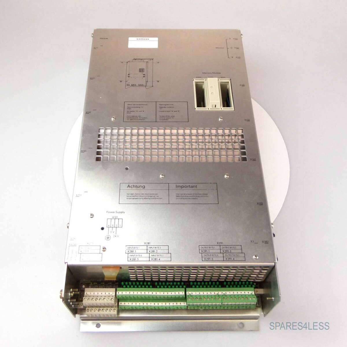 Sinumerik 805 Zentralgerät 6FC4100-1AA00-Z GEB #K2