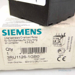 Siemens Überlastrelais 3RU1126-1GB0 OVP