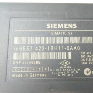 Simatic S7-400 SM422 6ES7 422-1BH11-0AA0 E:01 GEB