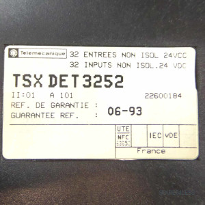 Telemecanique Eingangsmodul TSXDET3252 GEB