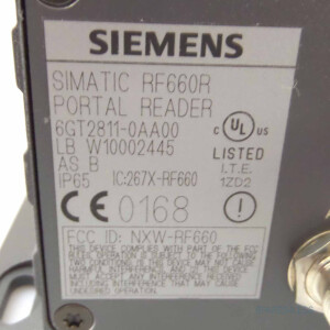 Siemens Simatic Portal Reader RF660R 6GT2811-0AA00 GEB
