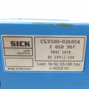 Sick Laser Scanner CLV100-026S04 1010307 GEB