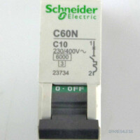 Schneider Electric Leistungsschalter C60N C10 230/400V 23734 NOV