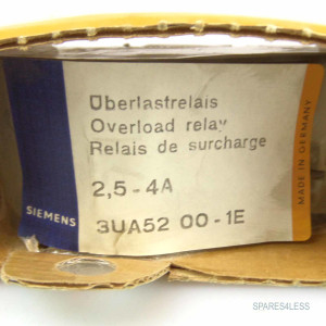 Siemens Überlastrelais 3UA5200-1E 2,5-4A OVP
