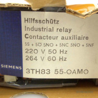 Siemens Hilfsschütz 3TH8355-0AM0 220V50HZ/264V60HZ  OVP