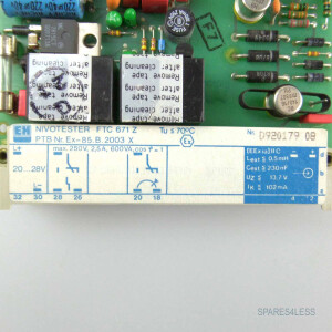 Endress+Hauser Nivotester FTC671Z PTB Nr. Ex-85.B2003X GEB