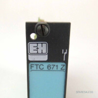 Endress+Hauser Nivotester FTC671Z PTB Nr. Ex-85.B2003X GEB