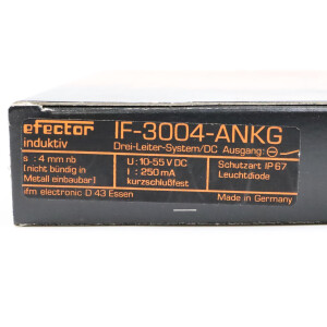 ifm efector induktiver Sensor IF-3004-ANKG OVP