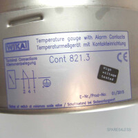 WIKA Temperaturmessgerät Cont 821.3 A73.160/2 -20...+60C NOV