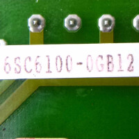 Siemens Simodrive 610 Spannungsversorgung 6SC6100-0GB12 GEB