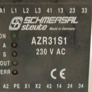 SCHMERSAL Stillstandswächter AZR31S1/230VAC 90560020 OVP