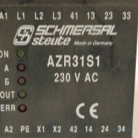 SCHMERSAL Stillstandswächter AZR31S1/230VAC 90560020 OVP