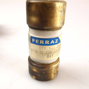 Ferraz-Shawmut Sicherungsschalter J220072 bestückt mit 2 Sicherungen 12A GEB
