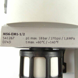 Festo Wartungsgerät MSB6-1/2:C3J1-WP 542268 NOV