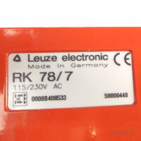 Leuze electronic Lichtschranke RK 78/7 50000448 NOV