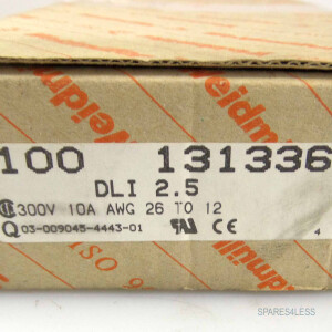 Weidmüller Reihenklemme DLI 2.5 131336 (100Stk.) OVP