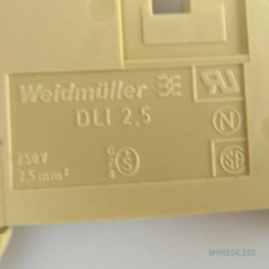 Weidmüller Reihenklemme DLI 2.5 131336 (100Stk.) OVP