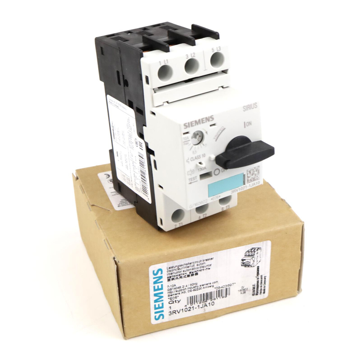 Siemens Leistungsschalter 3RV1021-1JA10 OVP