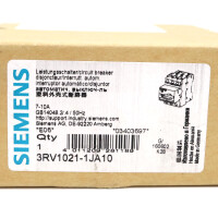 Siemens Leistungsschalter 3RV1021-1JA10 OVP
