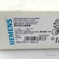 Siemens Leistungsschalter 3RV1011-1AA15 OVP