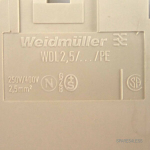 Weidmüller Reihenklemme WDL2.5/L/L/PE 1030200000 (49Stk.) OVP