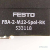 Festo El. Anschlussblock FBA-2-M12-5POL-RK 533118 OVP