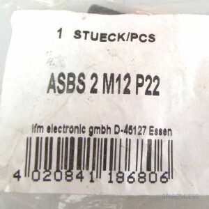 ifm electronic T-Verteiler ASBS 2 M12 P22 OVP