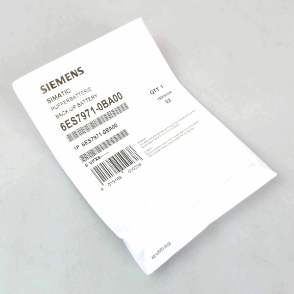 Simatic S7 Pufferbatterie 6ES7971-0BA00 OVP