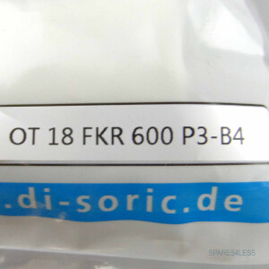 di-soric Lichttaster OT 18 FKR 600 P3-B4 OVP