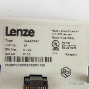 Lenze Keypad E94AZKAE GEB