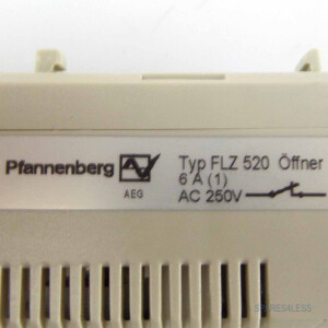 Pfannenberg Öffner Thermostat FLZ 520 6A AC 250V GEB