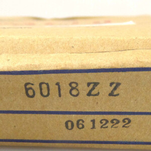 NACHI Kugellager 6018ZZ OVP