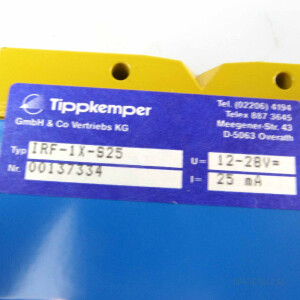 Tippkemper Näherungsschalter IRF-1X-S25 OVP