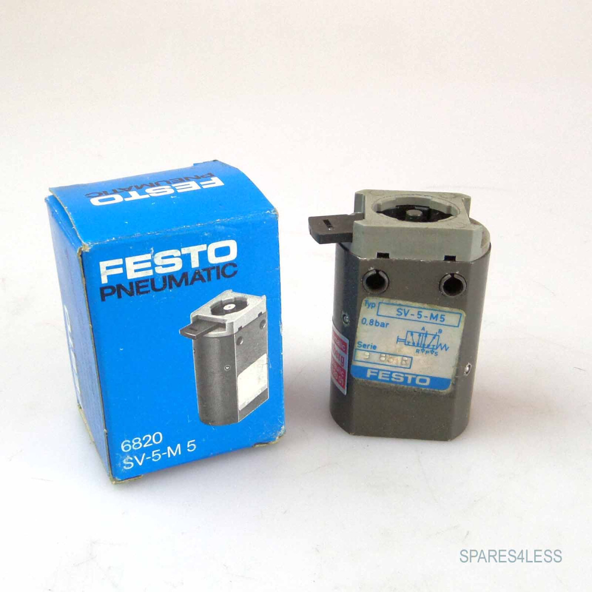 Festo Pneumatik-Steuerventil SV-5-M5 6820 GEB