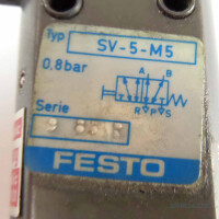 Festo Pneumatik-Steuerventil SV-5-M5 6820 GEB
