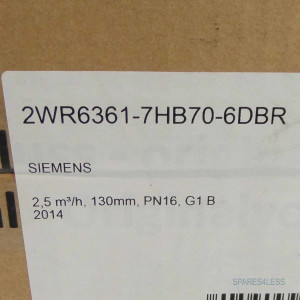 Siemens Wärmezähler 2WR6361-7HB70-6DBR SIE