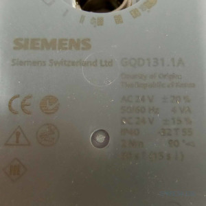 Siemens Luftklappen-Drehantrieb GQD131.1A OVP