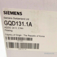 Siemens Luftklappen-Drehantrieb GQD131.1A OVP