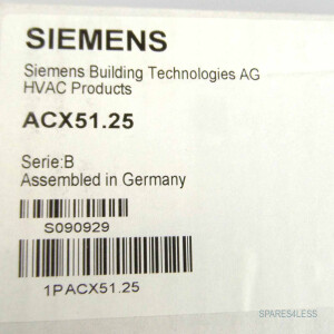Siemens Kommunikationskarte ACX51.25 OVP