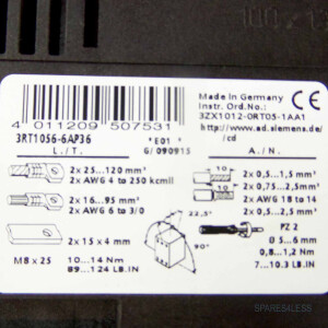 Siemens Schütz 3RT1056-6AP36 90kW/400V GEB