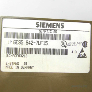 Simatic S5 CPU942 6ES5 942-7UF15 GEB