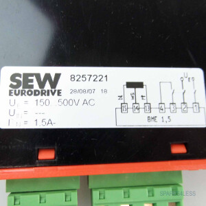 SEW Eurodrive Gleichrichter BME 1,5 8257221 #K2 GEB