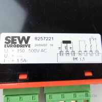 SEW Eurodrive Gleichrichter BME 1,5 8257221 #K2 GEB