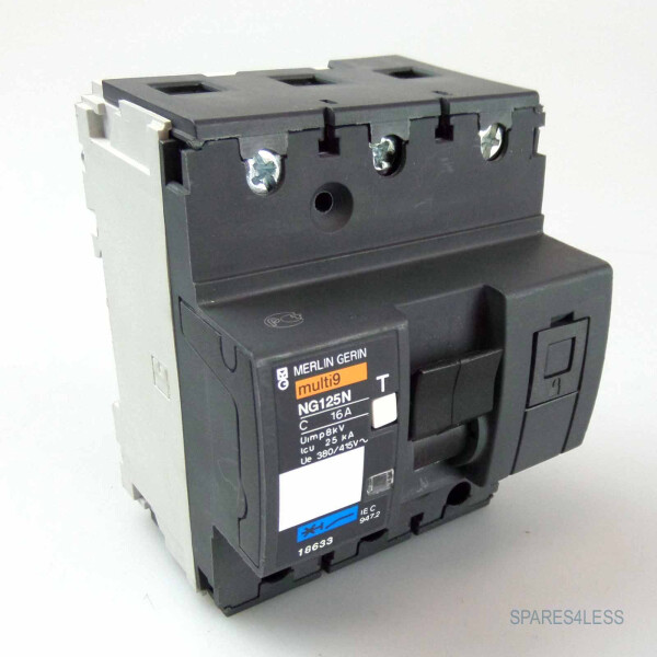 MERLIN GERIN multi9 Leistungsschalter NG125N 18633 16A GEB