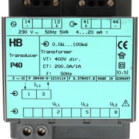 H&B Transducer P40 0.0W...100kW P28440-0-1214114 GEB
