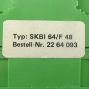 Phoenix Contact Interbus SKBI 64/F 48 2264093 #K2 GEB