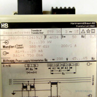 H&B Messumformer ETP30 0...130kW GEB