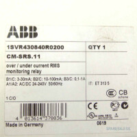 ABB Stromüberwachungsrelais 1SVR430840R0200 CM-SRS.11 OVP