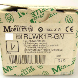 Klöckner Möller Leuchtwahltaste RLWK1R-GN (6Stk.) OVP