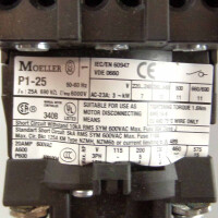Klöckner Moeller Hauptschalter P1-25/V/SVB 055335 OVP